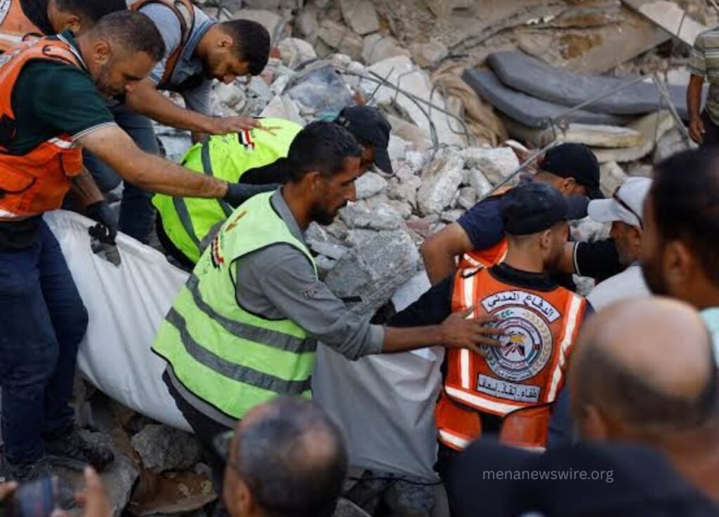 Gaza Residential Building Collapse