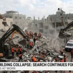 At Least 10 Dead, Dozens Trapped Under Rubble Following Residential Building Collapse in Gaza Strip