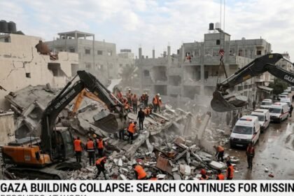 At Least 10 Dead, Dozens Trapped Under Rubble Following Residential Building Collapse in Gaza Strip