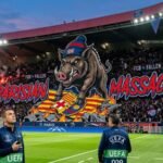 Barcelona Files Official UEFA Complaint Against PSG Over Provocative “Parisian Massacre” Tifo