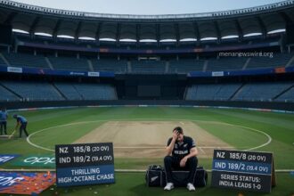 India Claim T20I Series Opener in Thrilling Fashion with High-Octane Chase Against New Zealand