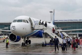 110 Passengers and Crew Escape Unharmed as IndiGo Flight Struck by Lightning Makes Safe Landing in Lucknow